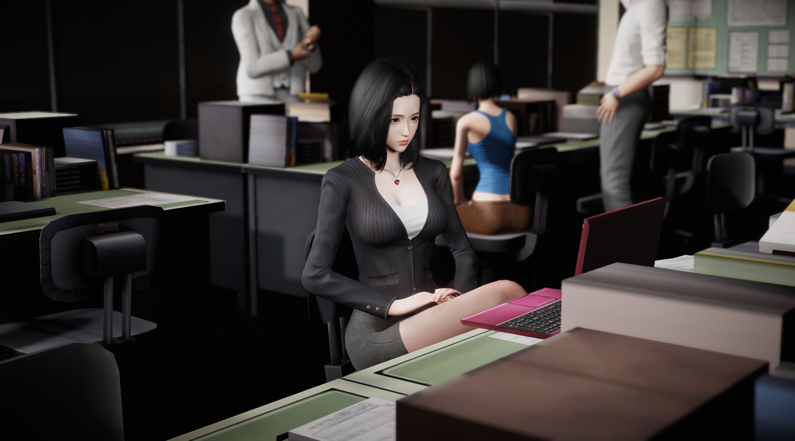 百合系列 - Sexfight in office 韩漫无遮挡 - 阅读 sexfightsexfightinoffice1 3