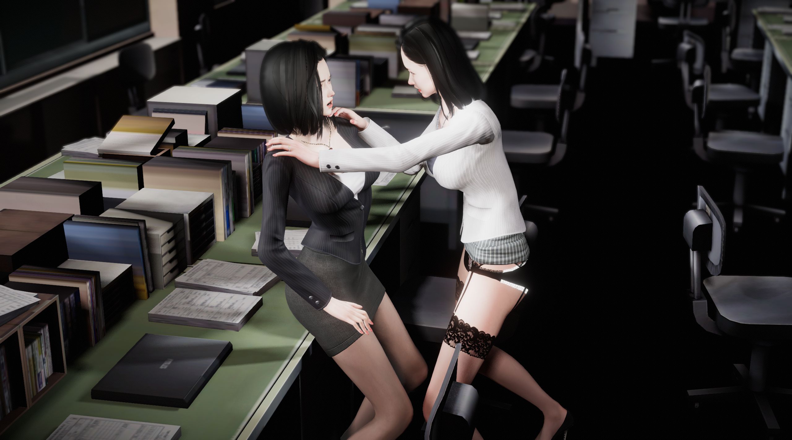 百合系列 - Sexfight in office 韩漫无遮挡 - 阅读 sexfightsexfightinoffice1 40