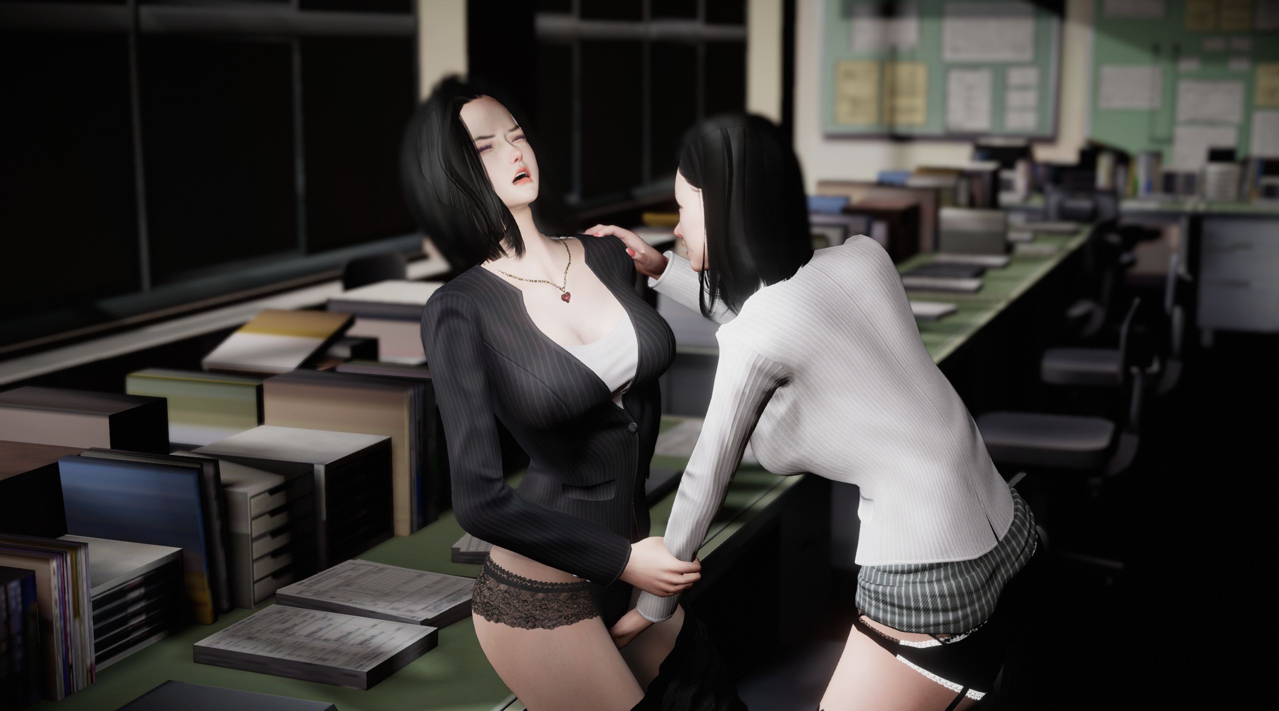 韩漫《百合系列 - Sexfight in office》sexfightsexfightinoffice1 全集在线阅读 44