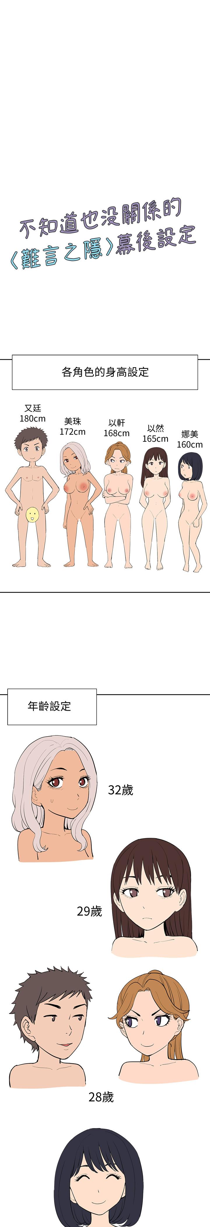 韩国污漫画 難言之隱 后记 1