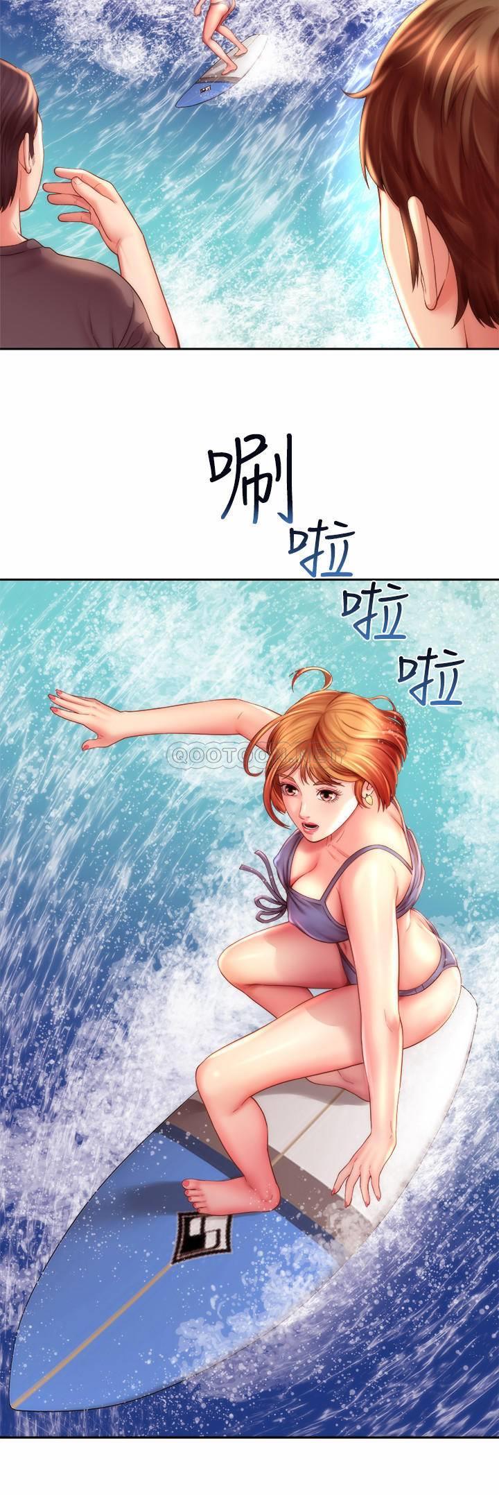 韩国污漫画 海灘女神 第6话-冲浪店的女人都好辣 15